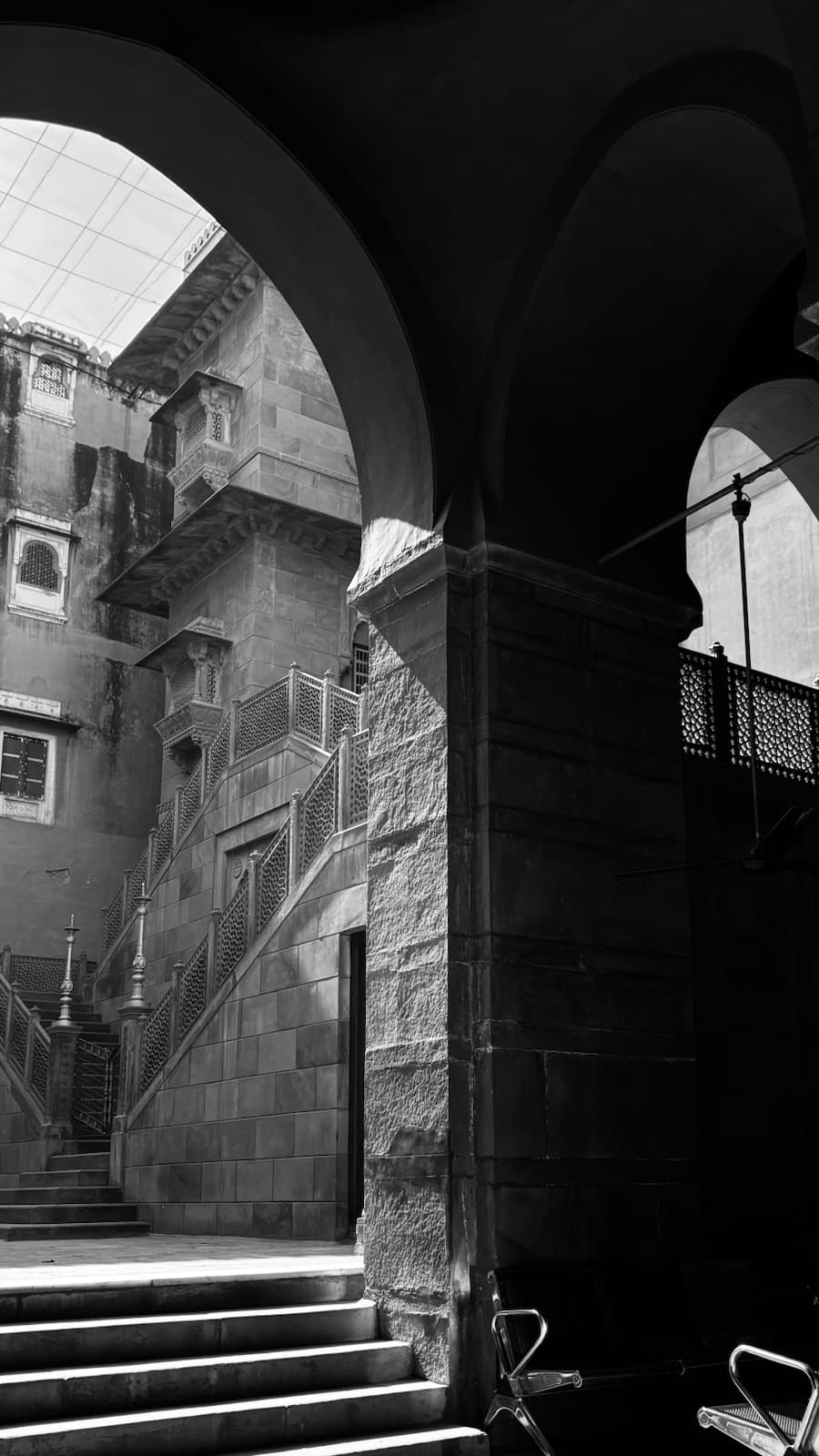 Arches and stairs